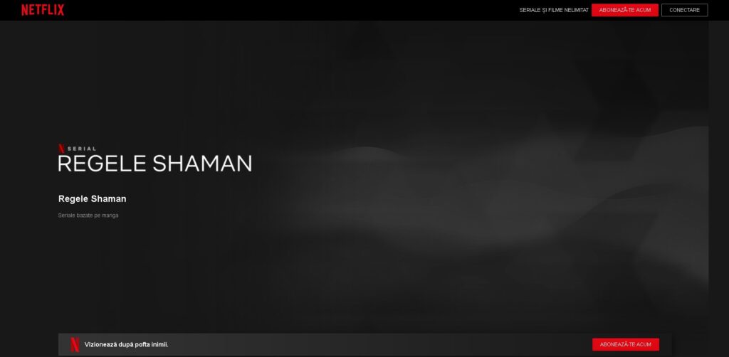 stiri shaman king in romana