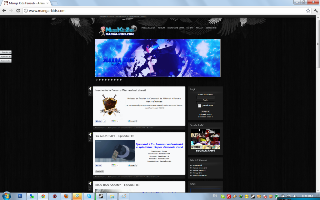 Manga-Kids pe WordPress